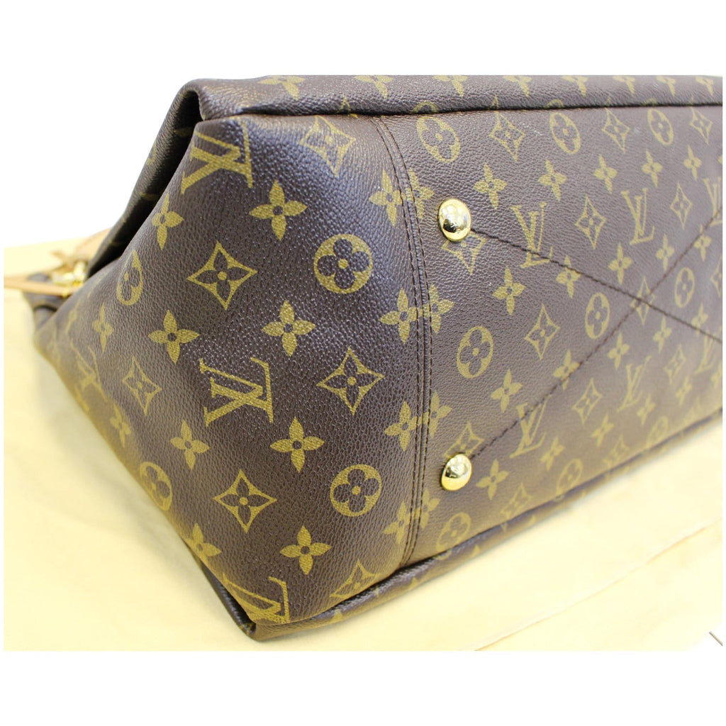 LOUIS VUITTON Artsy MM Monogram Canvas Hobo Shoulder Bag
