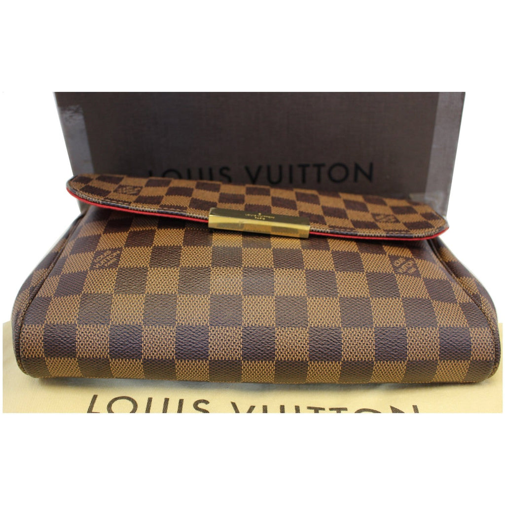 LOUIS VUITTON Favorite MM Damier Ebene Crossbody Bag