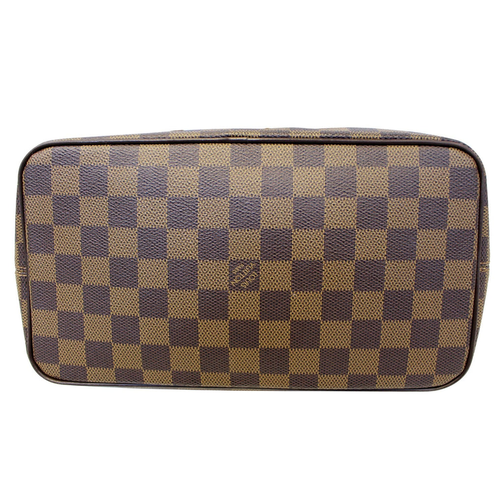 LOUIS VUITTON Saleya PM Damier Ebene Tote Shoulder Bag