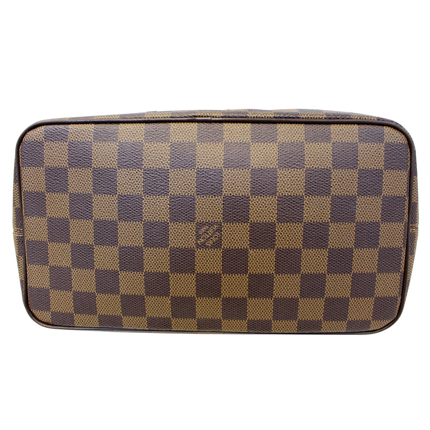 LOUIS VUITTON Saleya PM Damier Ebene Tote Shoulder Bag