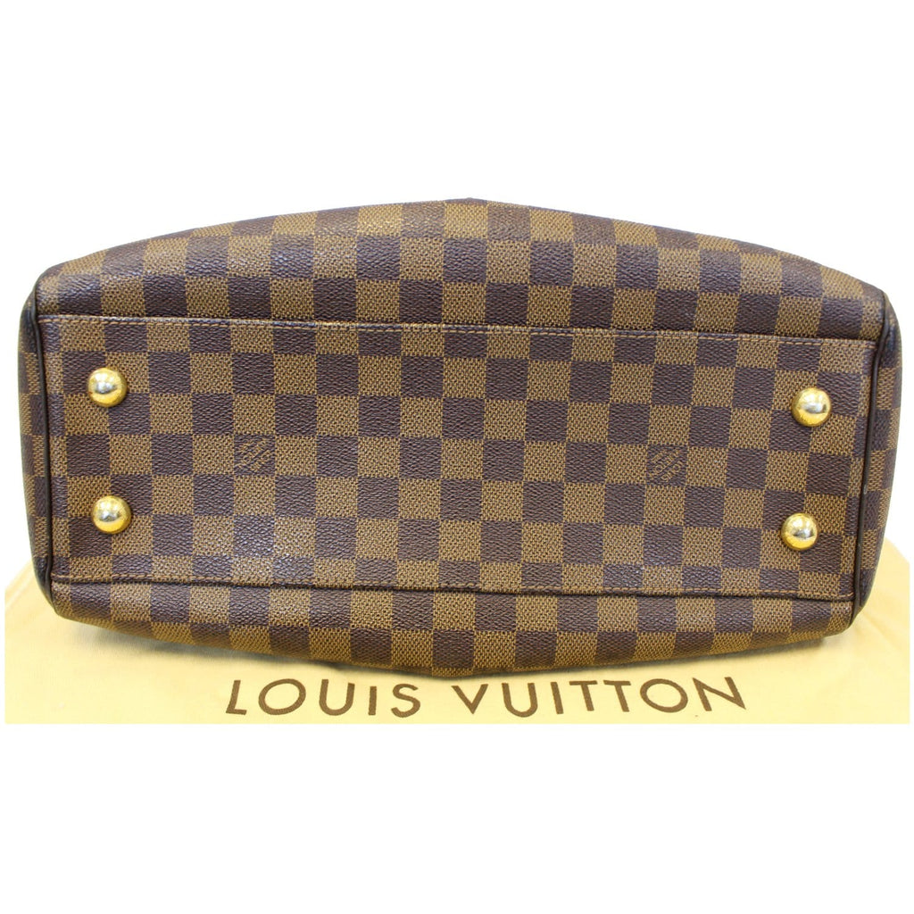 LOUIS VUITTON Trevi PM Damier Ebene Brown Shoulder Bag