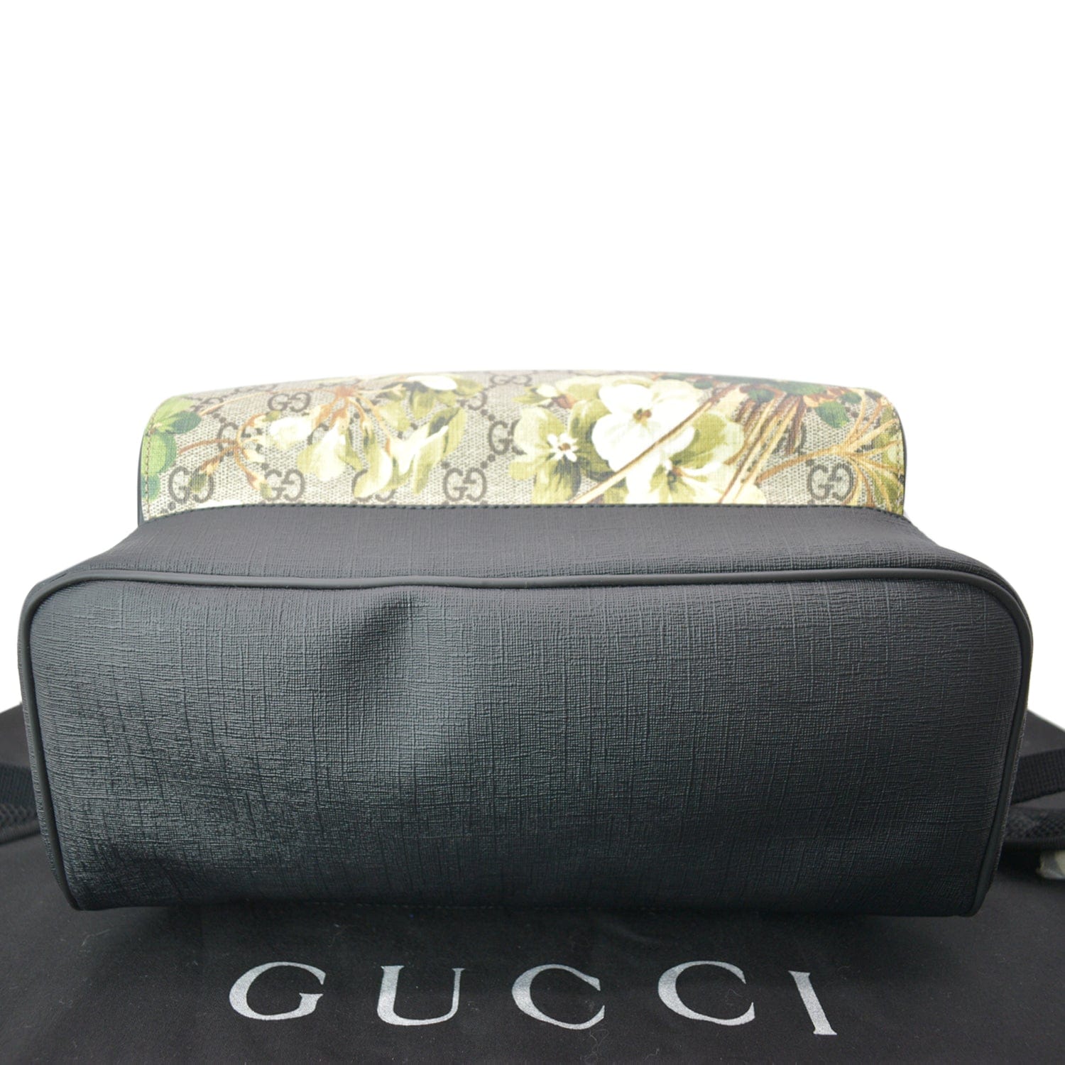 GUCCI Blooms Gucci Supreme Monogram Backpack Beige 406370