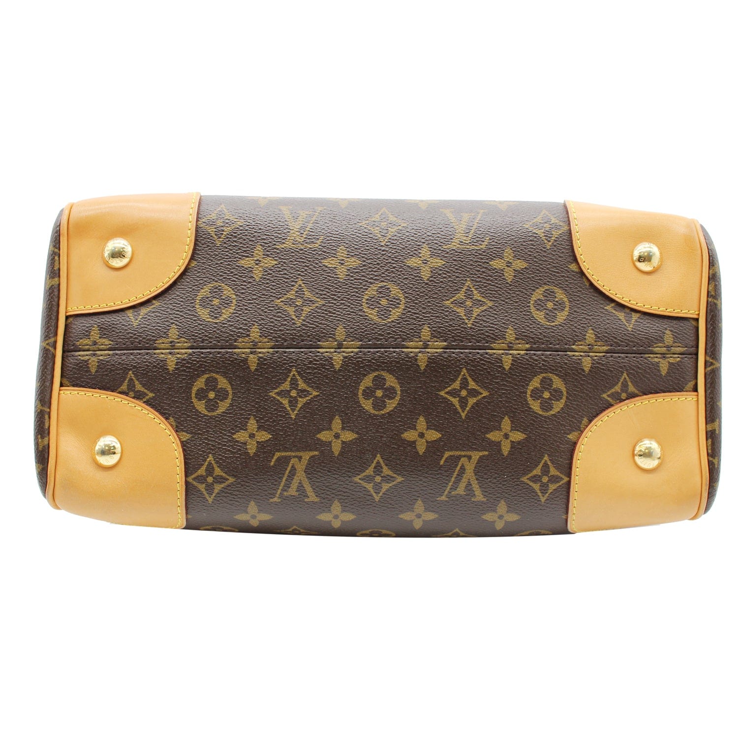 LOUIS VUITTON Retiro NM Monogram Canvas 2Way Shoulder Bag Brown