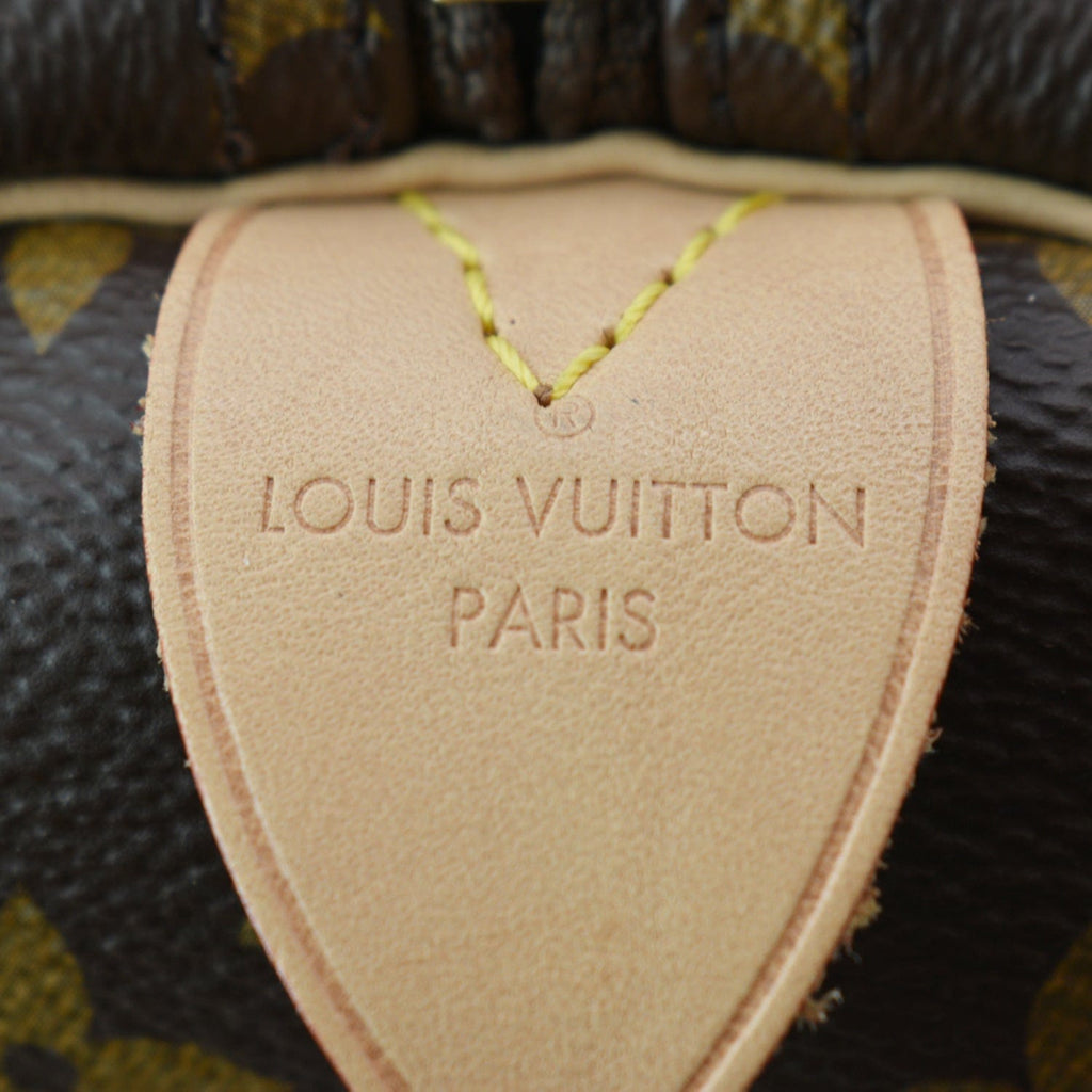 LOUIS VUITTON Keepall 55 Monogram Canvas Travel Bag Brown