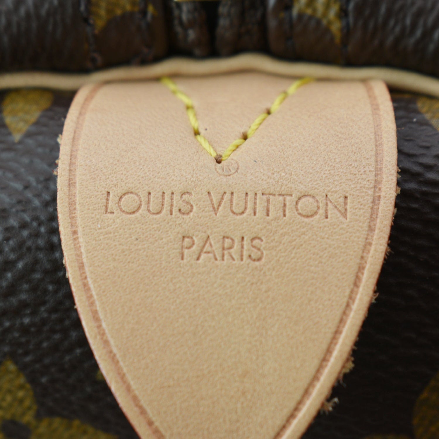 LOUIS VUITTON Keepall 55 Monogram Canvas Travel Bag Brown