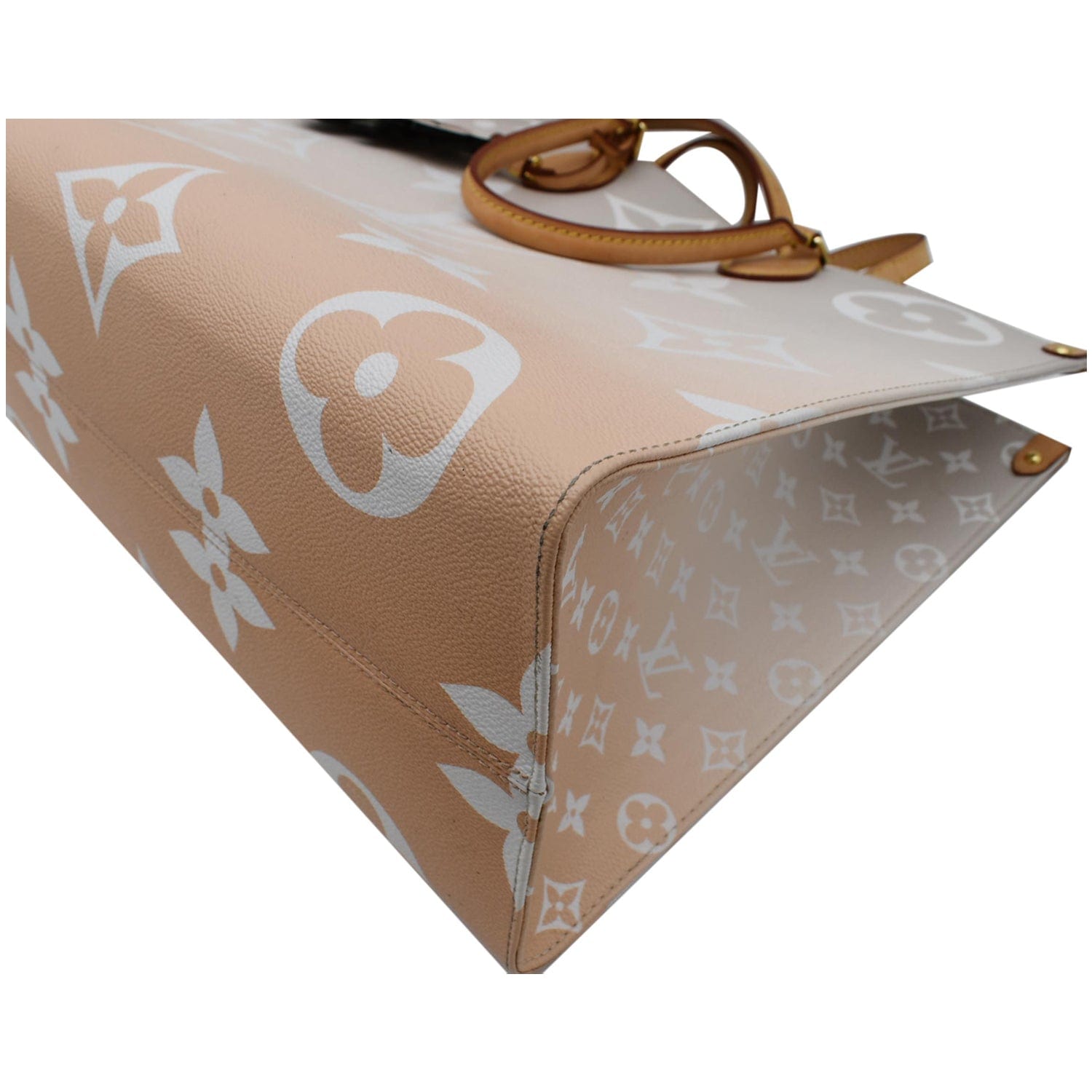 LOUIS VUITTON Pool Onthego GM Monogram Shoulder Bag Brume