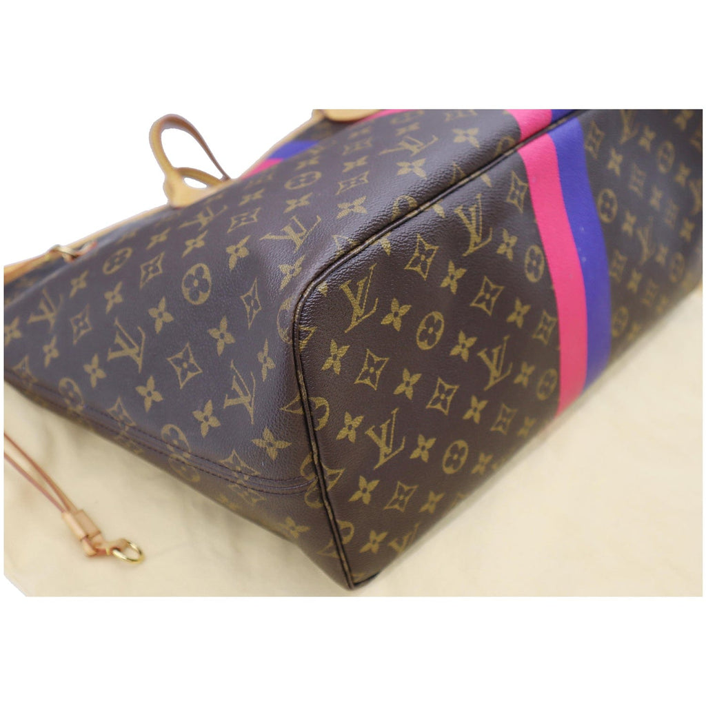 LOUIS VUITTON Neverfull GM My LV Heritage Monogram Canvas Tote Bag Brown