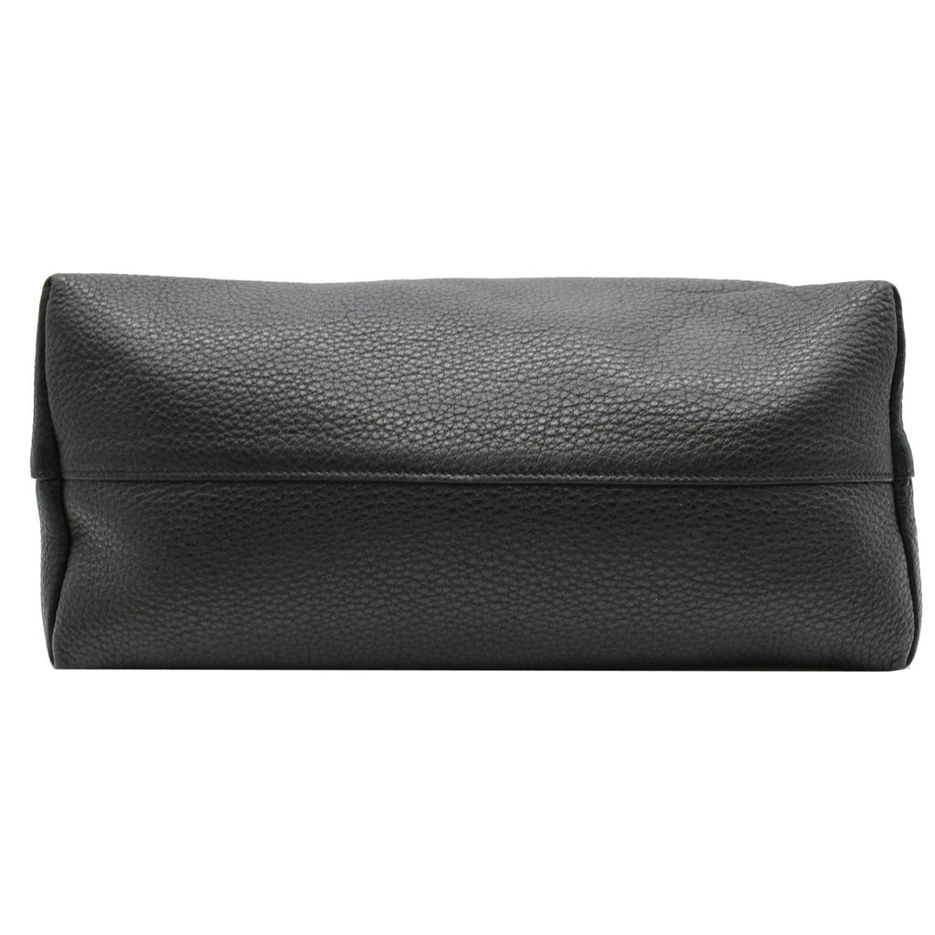 PRADA Vitello 1BA063 Phenix Leather Shoulder Bag Black