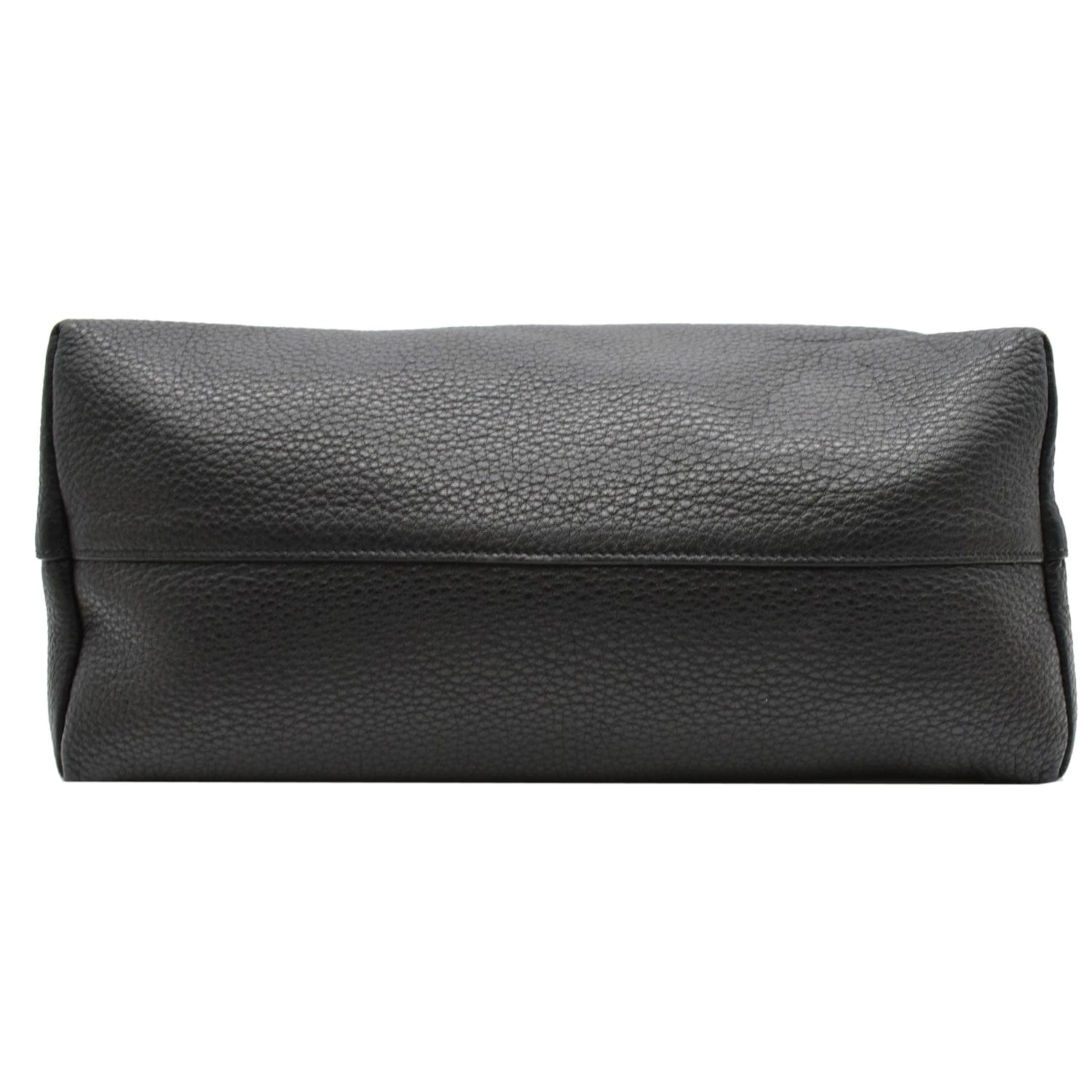 PRADA Vitello 1BA063 Phenix Leather Shoulder Bag Black