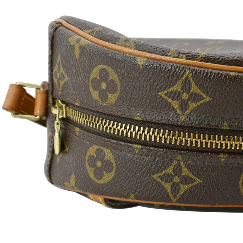 LOUIS VUITTON Blois  Monogram Canvas Crossbody Bag Brown