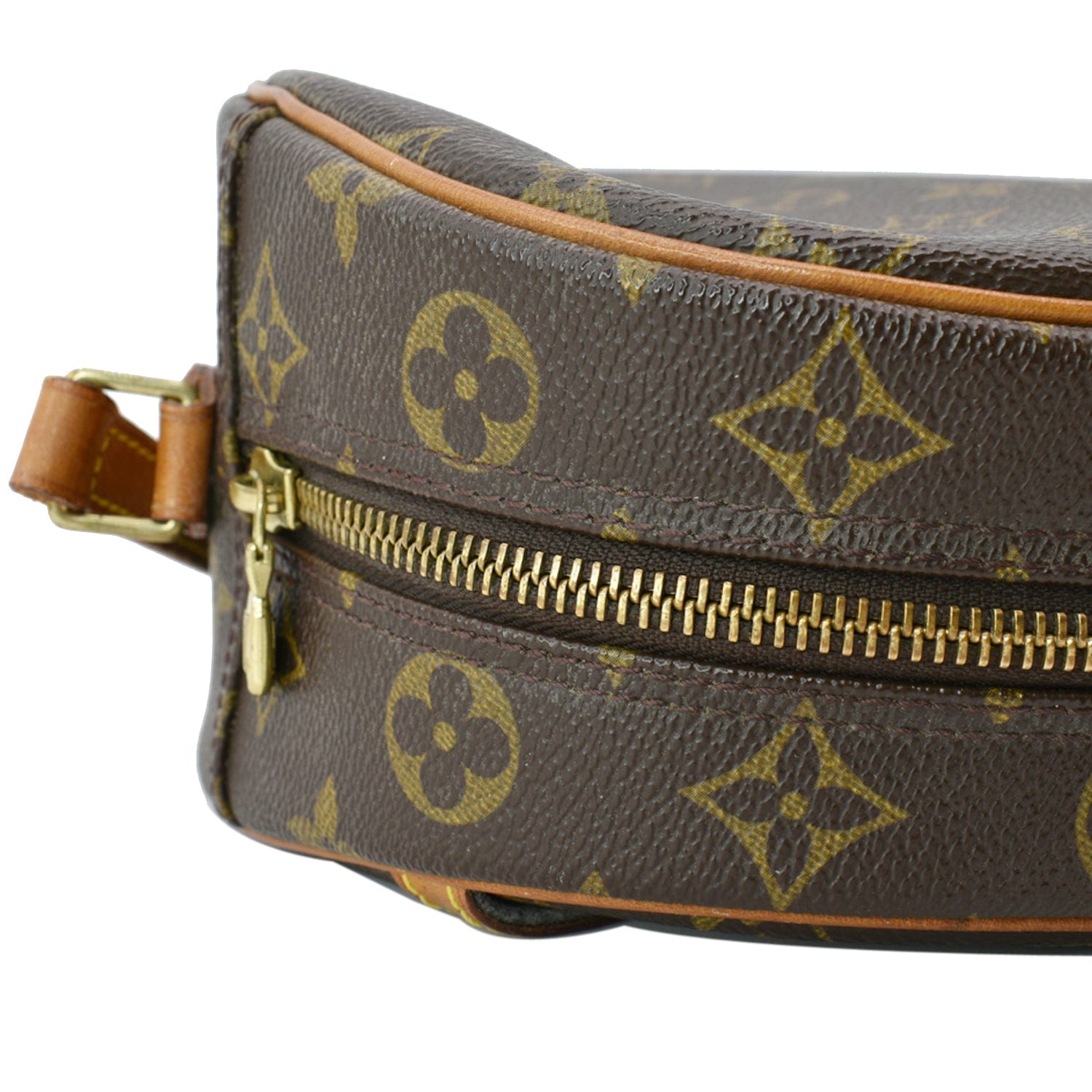 LOUIS VUITTON Blois  Monogram Canvas Crossbody Bag Brown