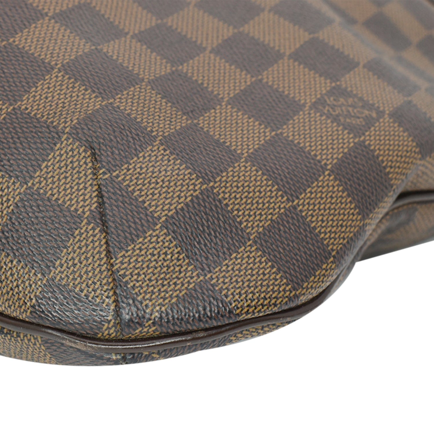 LOUIS VUITTON Bloomsbury GM Damier Ebene Shoulder Crossbody Bag Brown