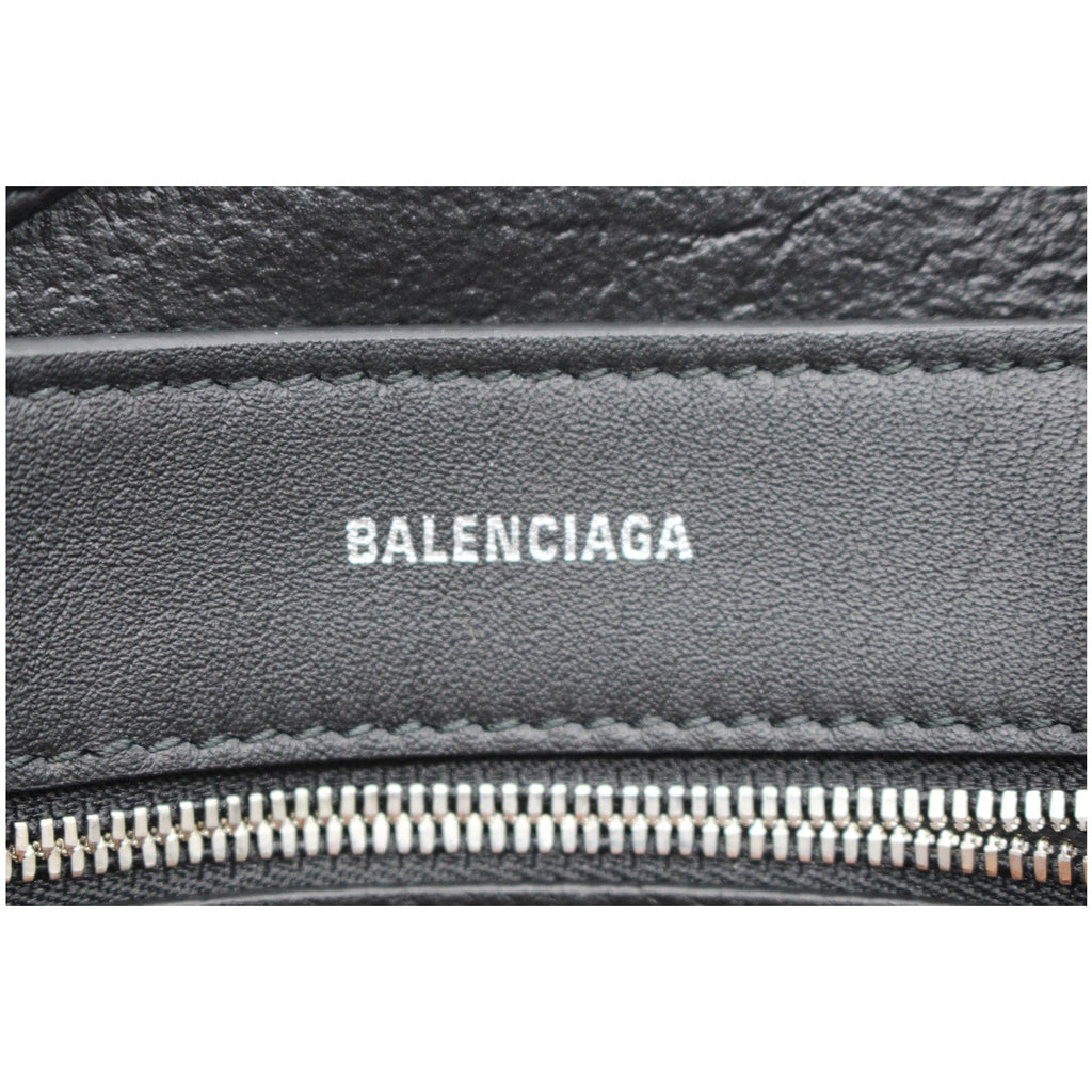BALENCIAGA Everyday XXS Leather Tote Bag Black