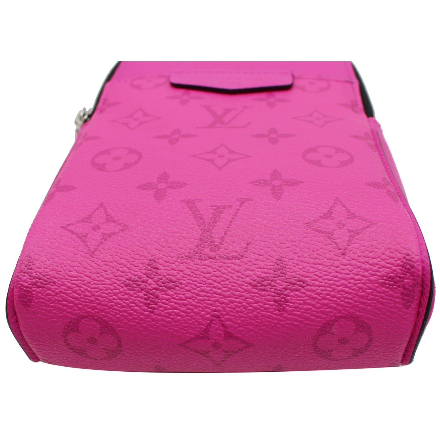 LOUIS VUITTON Outdoor Sling Taigarama Crossbody Bag Fuchsia
