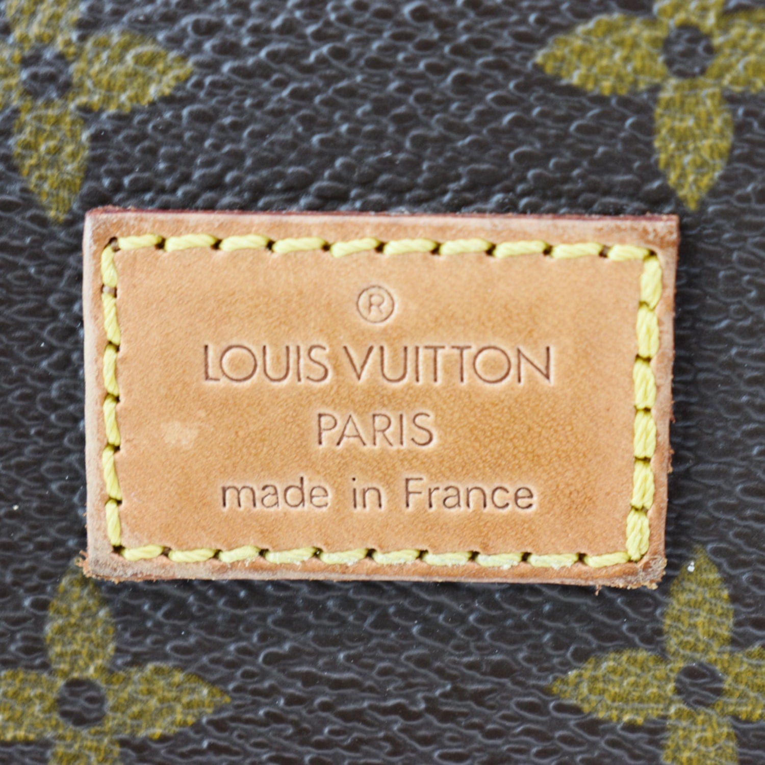 LOUIS VUITTON Saumur 30 Monogram Canvas Crossbody Bag Brown