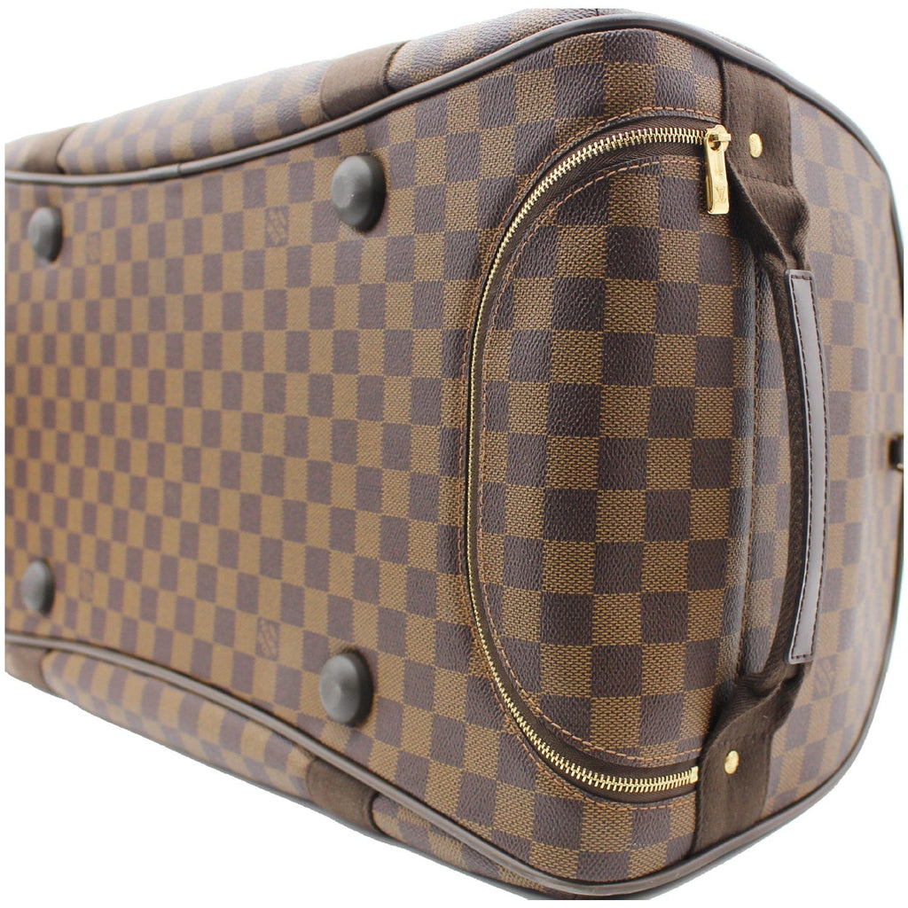 LOUIS VUITTON Neo Eole 55 Damier Ebene Rolling Travel Bag Brown