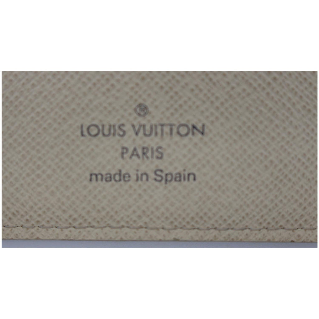 LOUIS VUITTON Insolite Damier Azur Wallet White