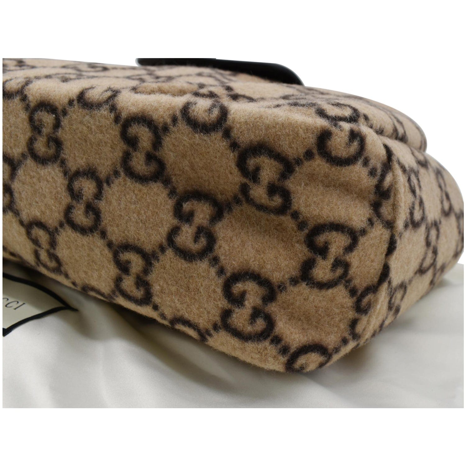 GUCCI Children's Gucci Supreme Wool Tote Bag Beige 686159