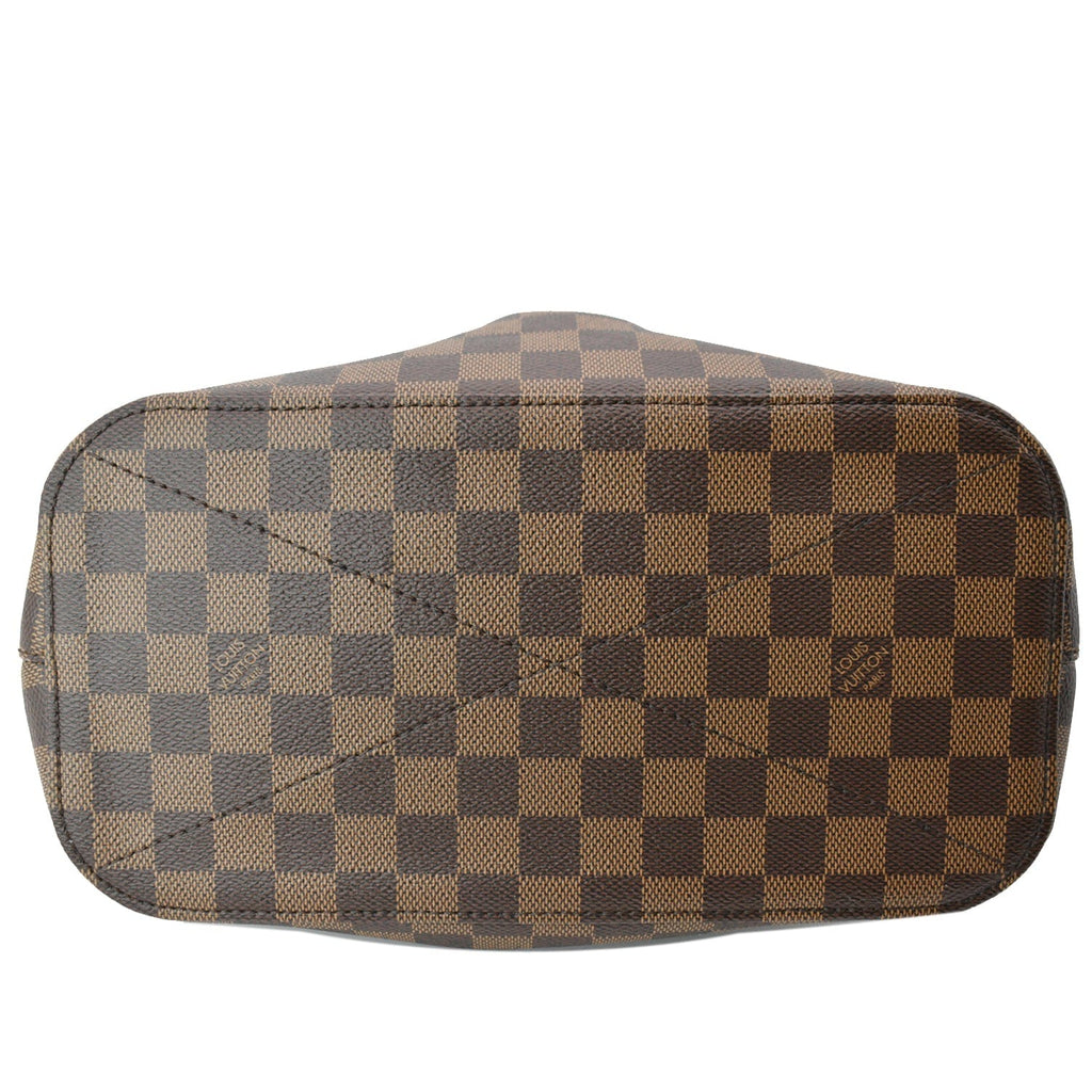 LOUIS VUITTON Siena MM Damier Ebene Shoulder Bag Brown - New Year Deals