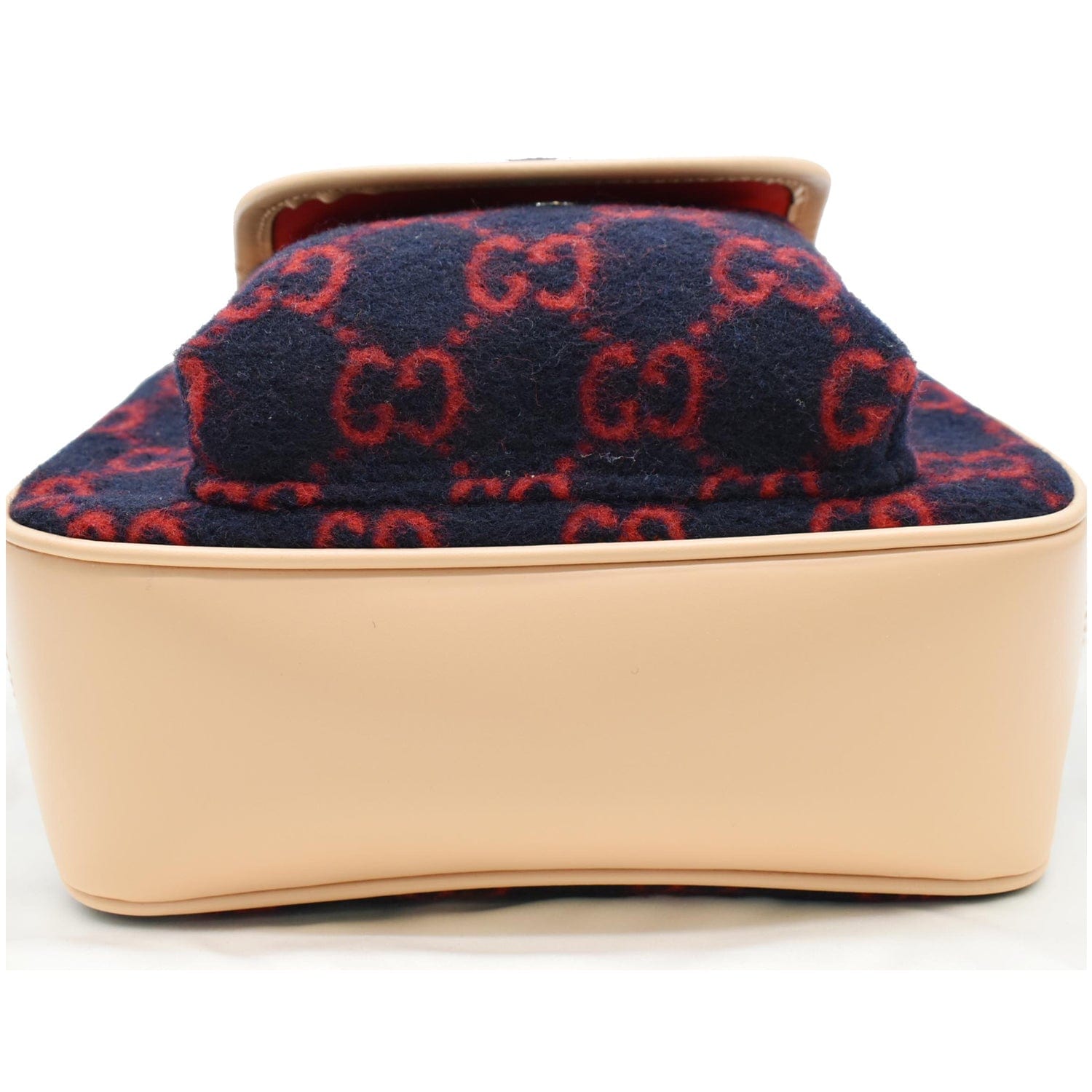 GUCCI Children's Gucci Supreme Wool Backpack Red 406398