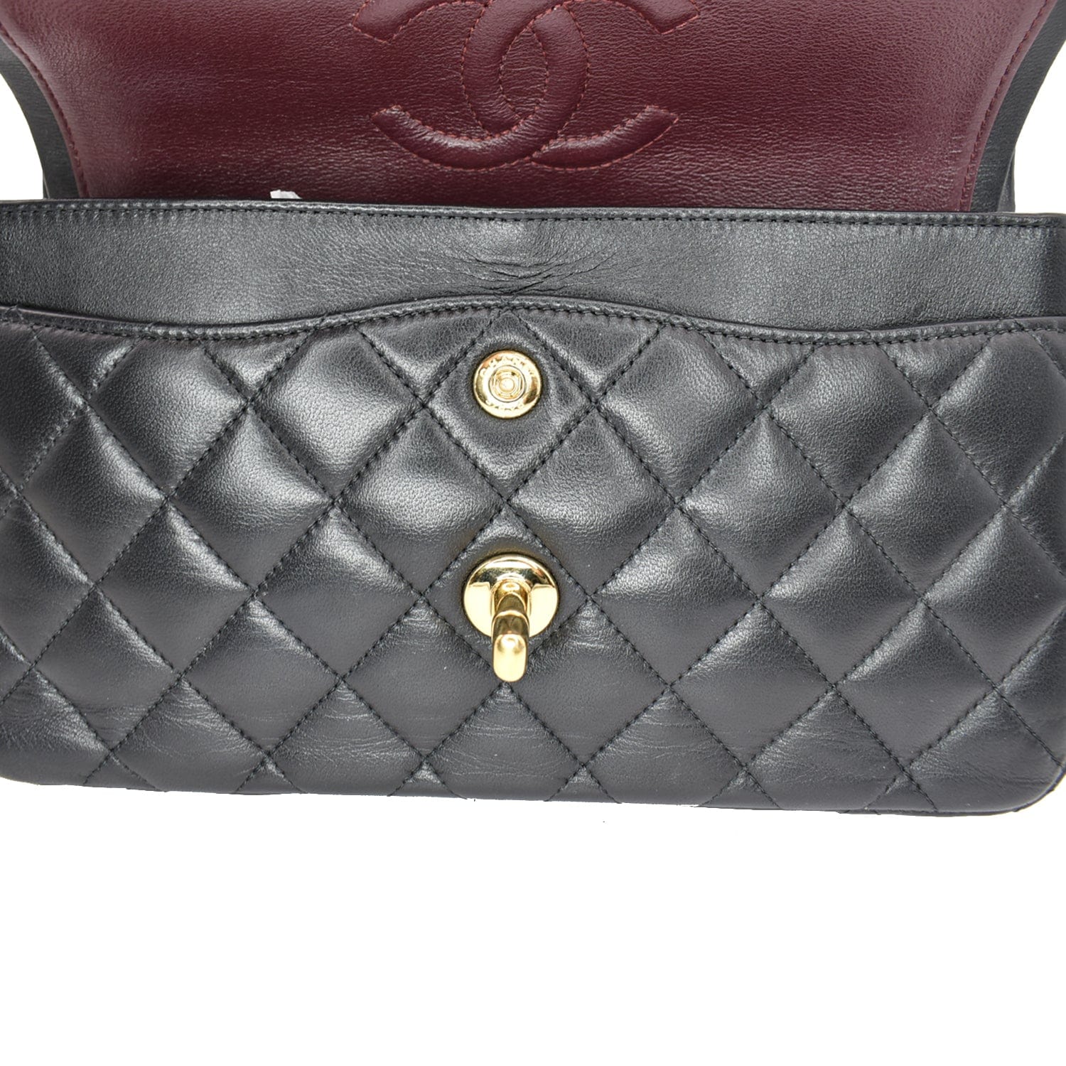 Chanel Classic Double Flap Small Leather Shoulder Bag Black - Hot Deals