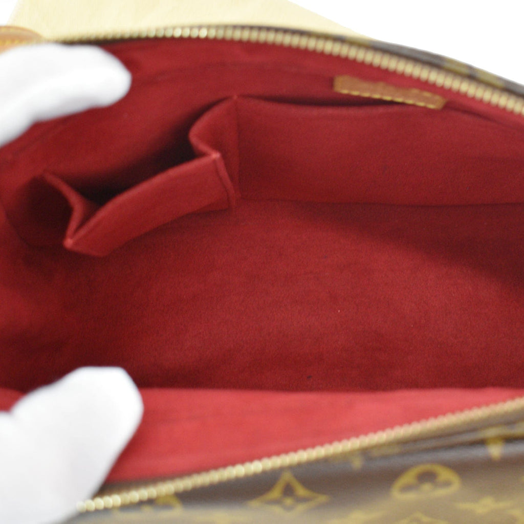 LOUIS VUITTON Viva Cite GM Monogram Canvas Shoulder Bag Brown