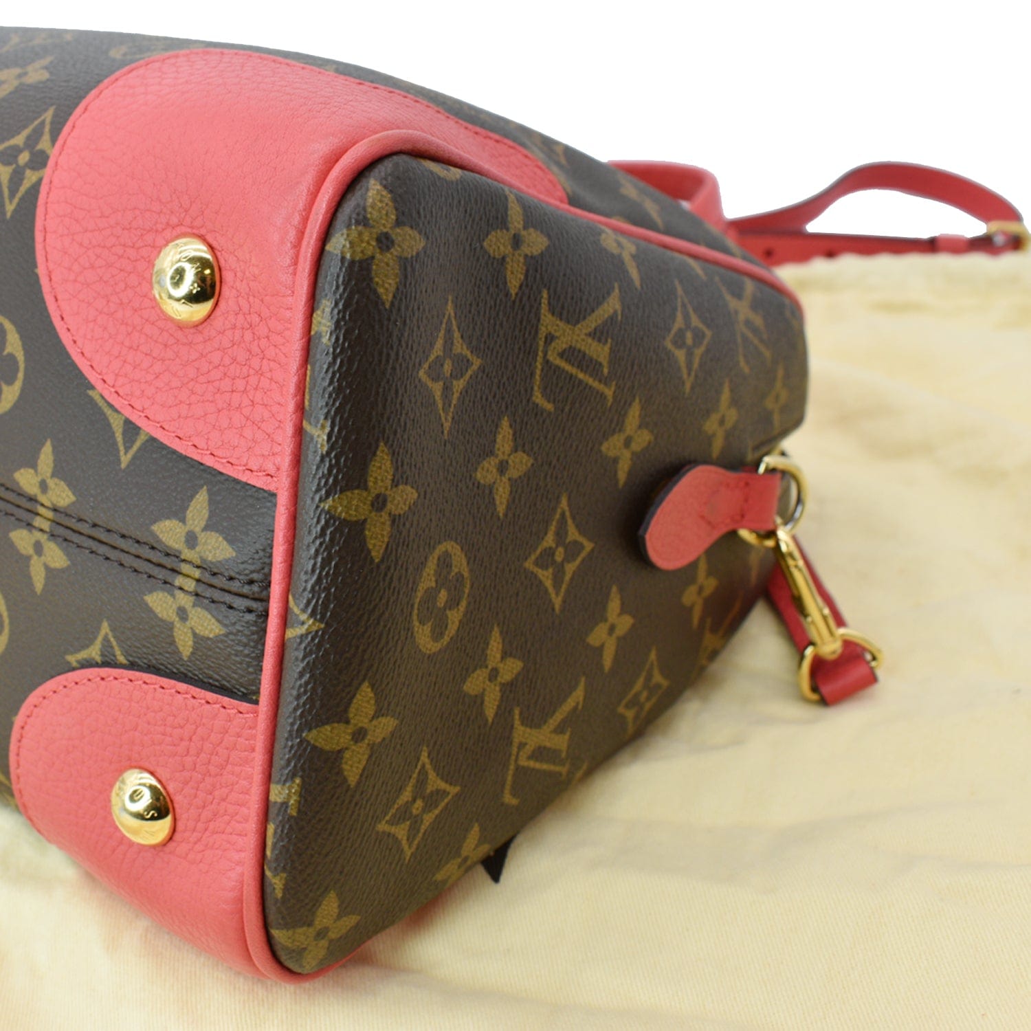 LOUIS VUITTON Retiro NM Monogram Canvas 2Way Shoulder Bag Red - 10% OFF