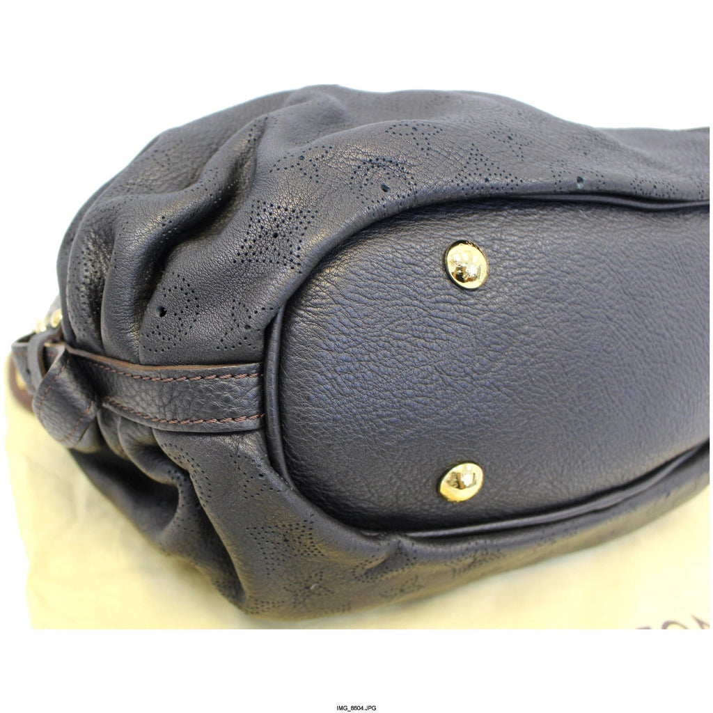 LOUIS VUITTON Mahina XS Monogram Black Leather Shoulder Bag