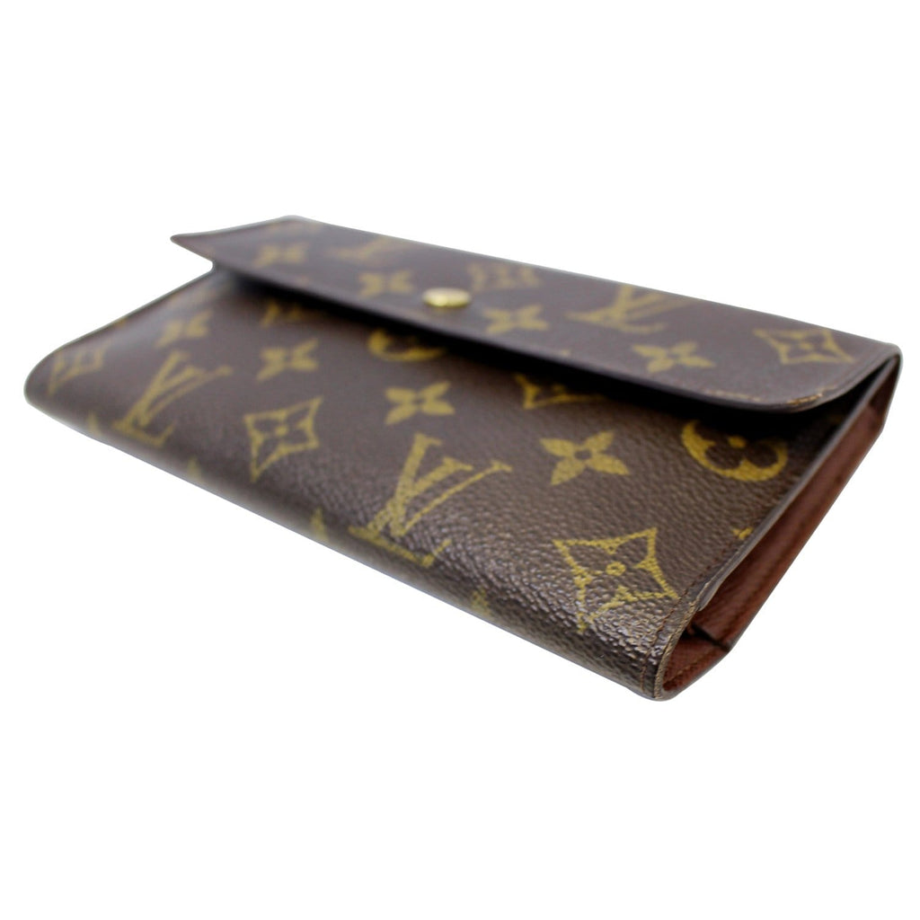 LOUIS VUITTON Porte Tresor International Wallet Monogram Canvas