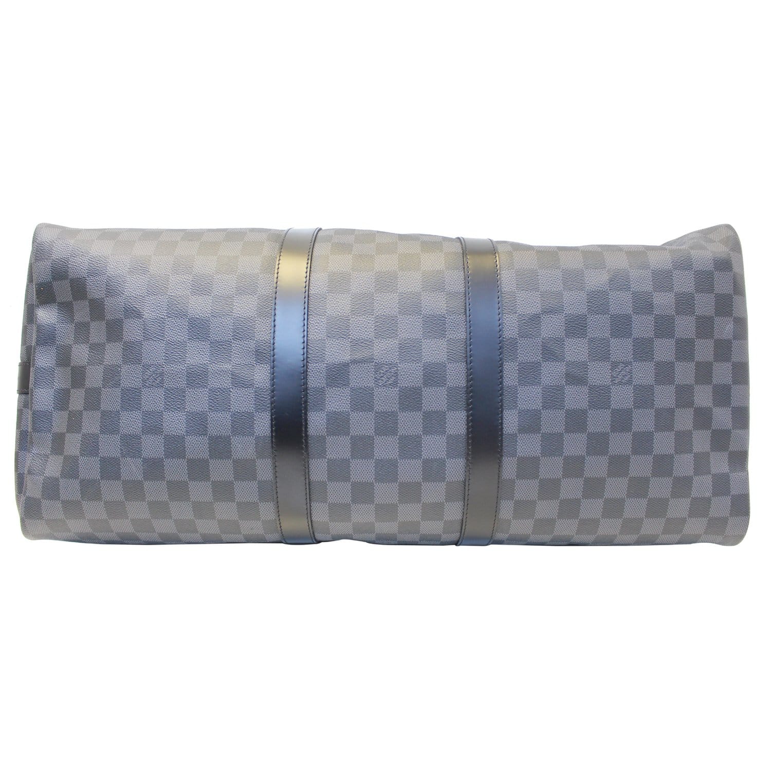 LOUIS VUITTON Keepall 55 Damier Graphite Bandouliere Travel Bag