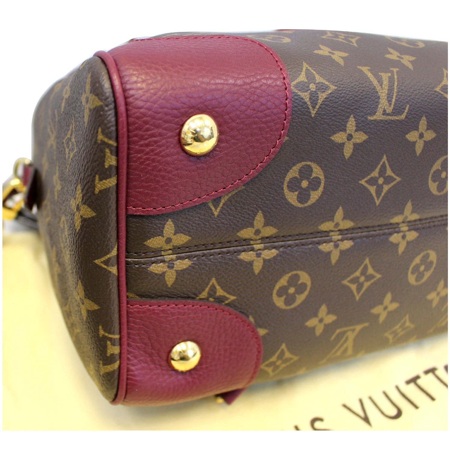 LOUIS VUITTON Retiro NM Aurore Monogram Canvas Shoulder Bag