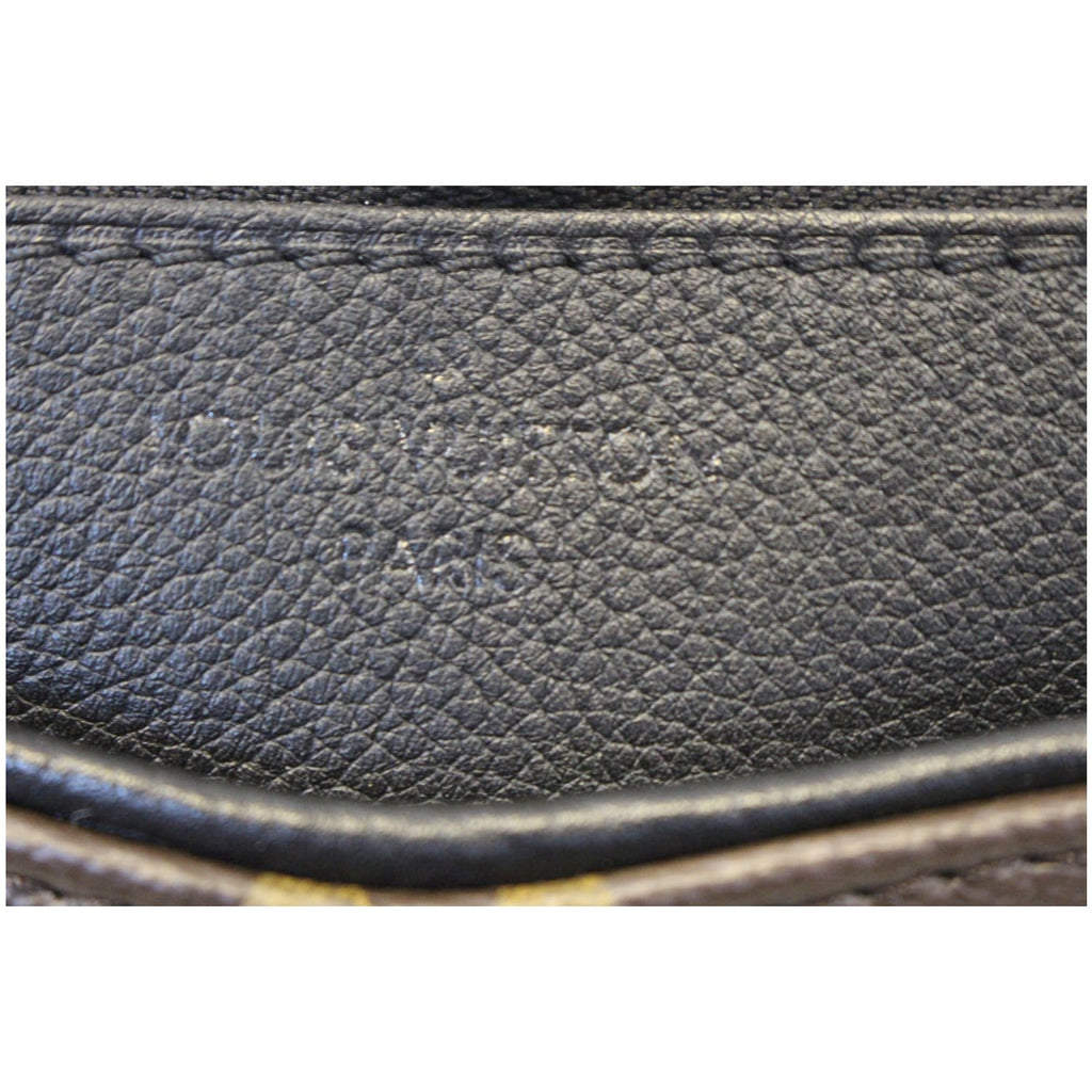 LOUIS VUITTON Pallas BB Monogram Canvas Shoulder Crossbody Bag Noir