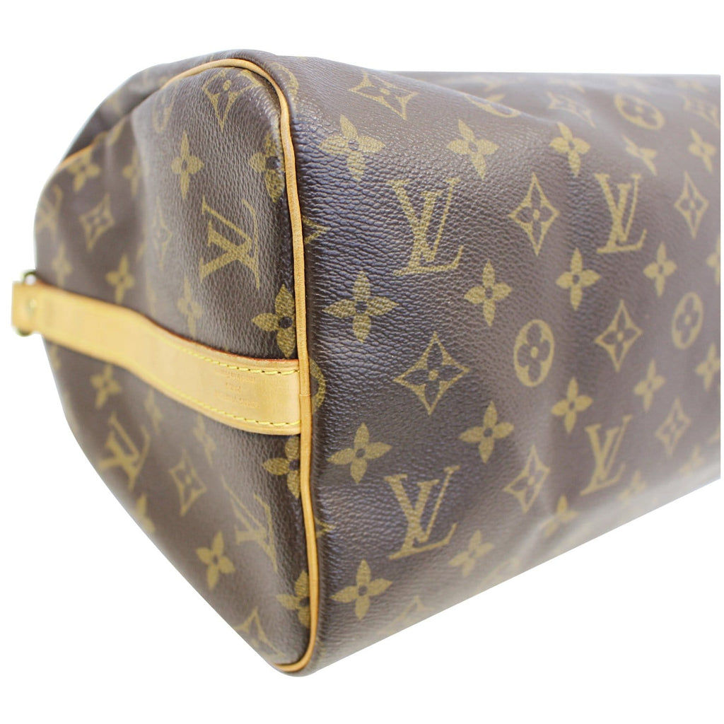 LOUIS VUITTON Speedy 30 Bandouliere Monogram Canvas Shoulder Bag