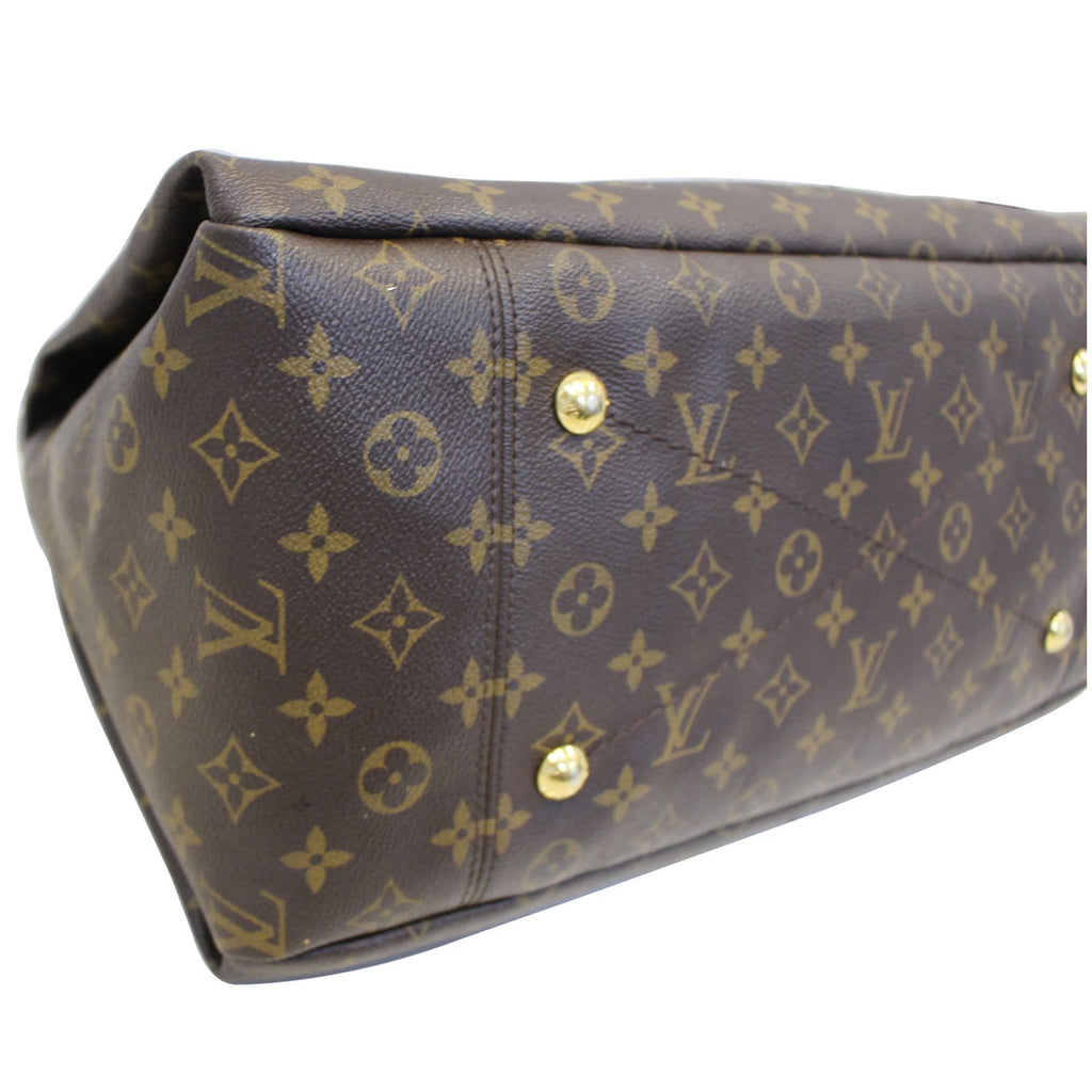 LOUIS VUITTON Artsy MM Monogram Canvas Hobo Shoulder Bag