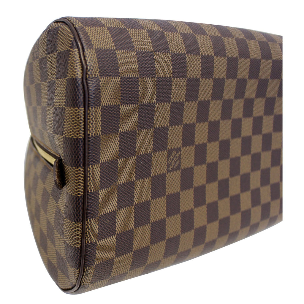 LOUIS VUITTON Ribera MM Damier Ebene Brown Satchel Bag
