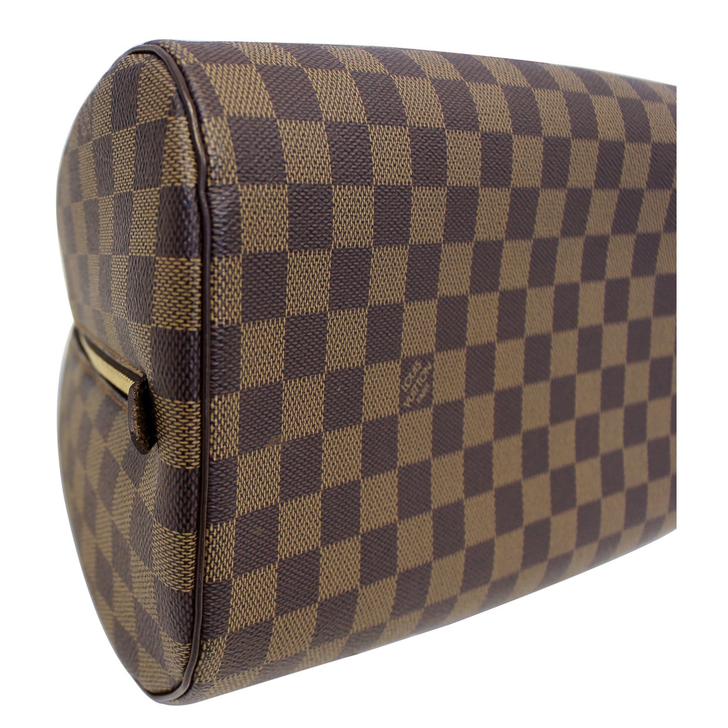 LOUIS VUITTON Ribera MM Damier Ebene Brown Satchel Bag