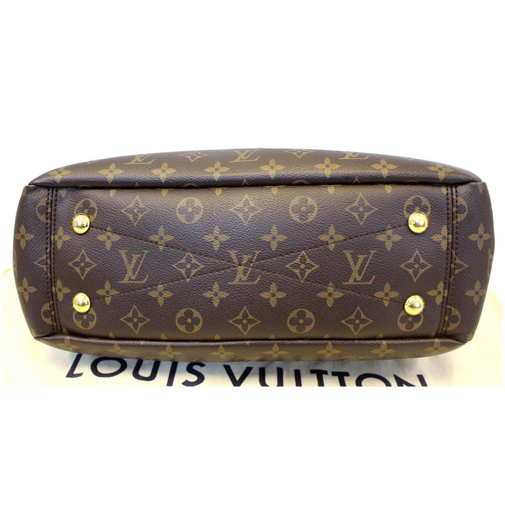 LOUIS VUITTON Pallas Chain Shopper Bag Monogram Canvas Cherry