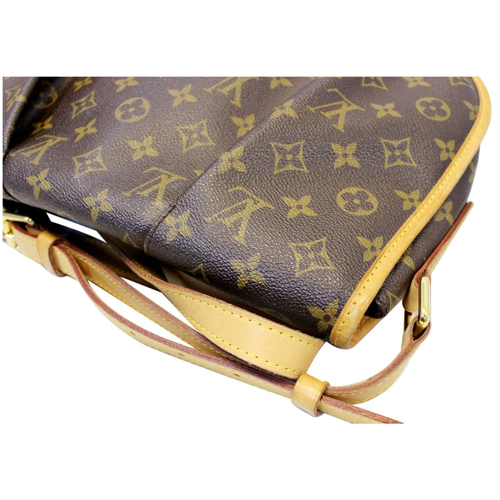 LOUIS VUITTON Menilmontant MM Monogram Canvas Crossbody Bag