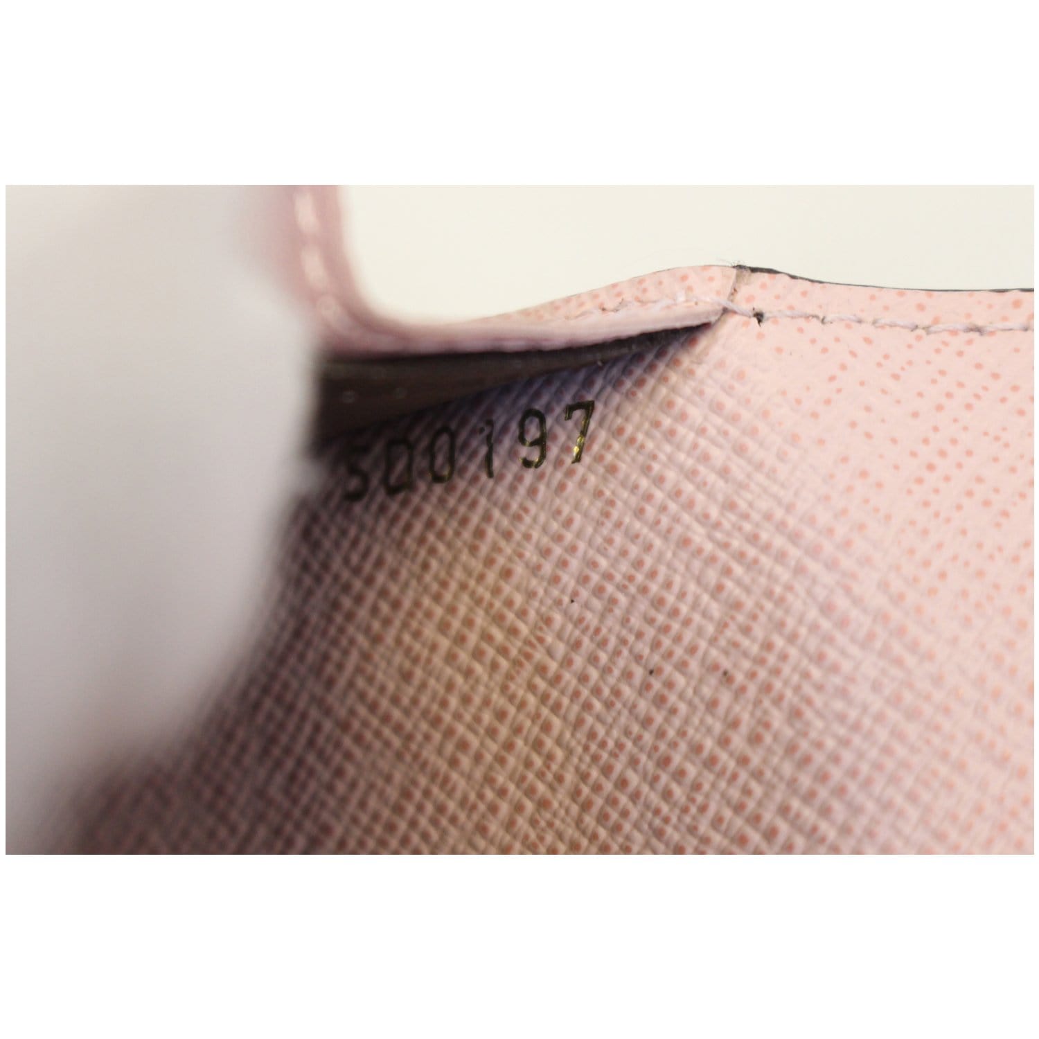 LOUIS VUITTON Emilie Monogram Canvas Wallet Rose Ballerine