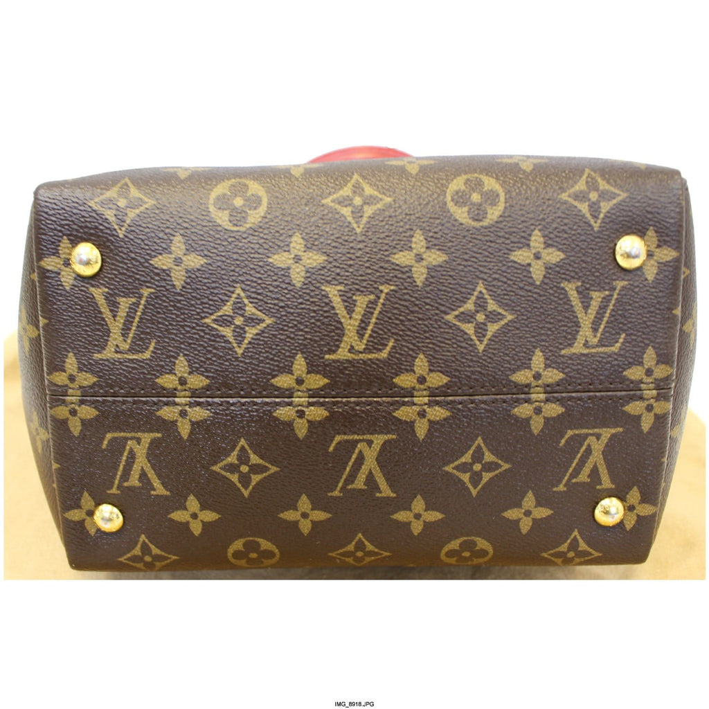 LOUIS VUITTON Tournelle PM Monogram Canvas Shoulder Handbag Cerise - 25% OFF