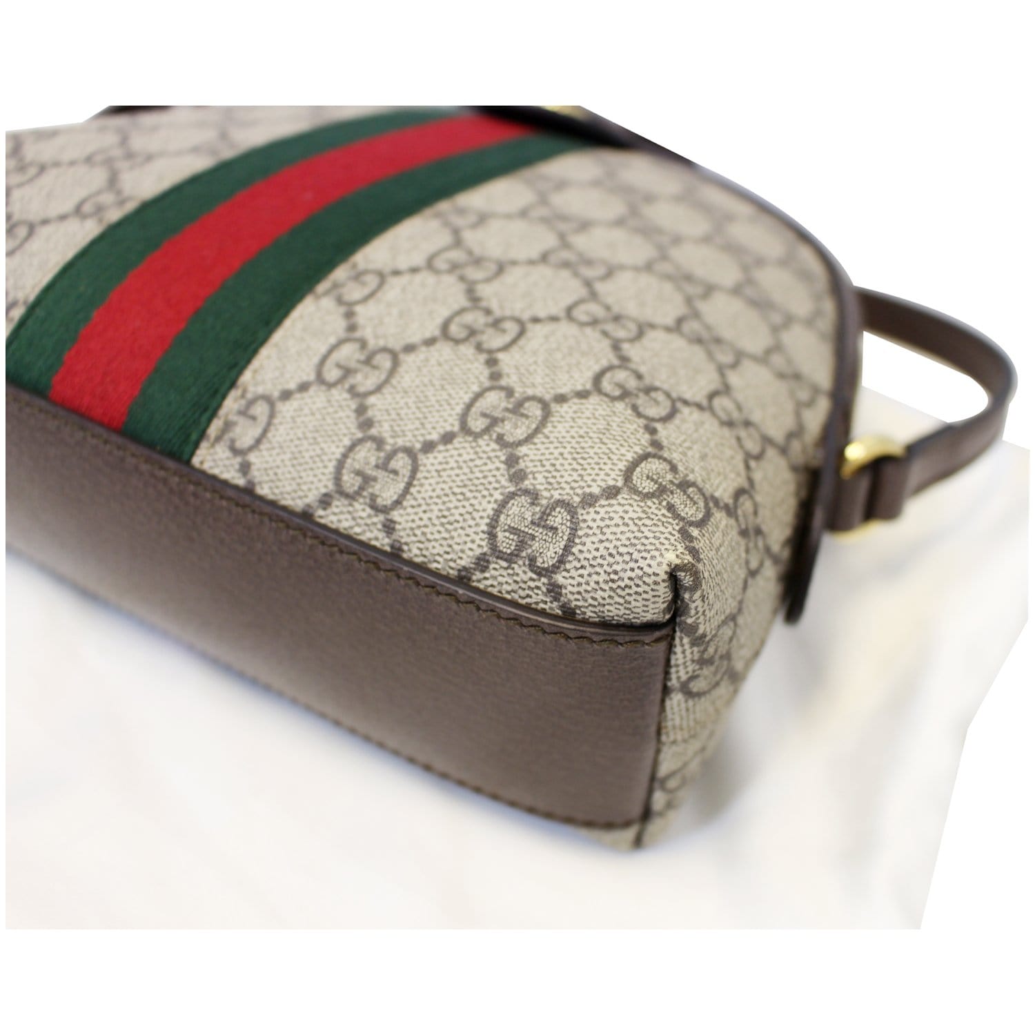 GUCCI Ophidia Gucci Supreme Monogram Web Shoulder Crossbody Bag