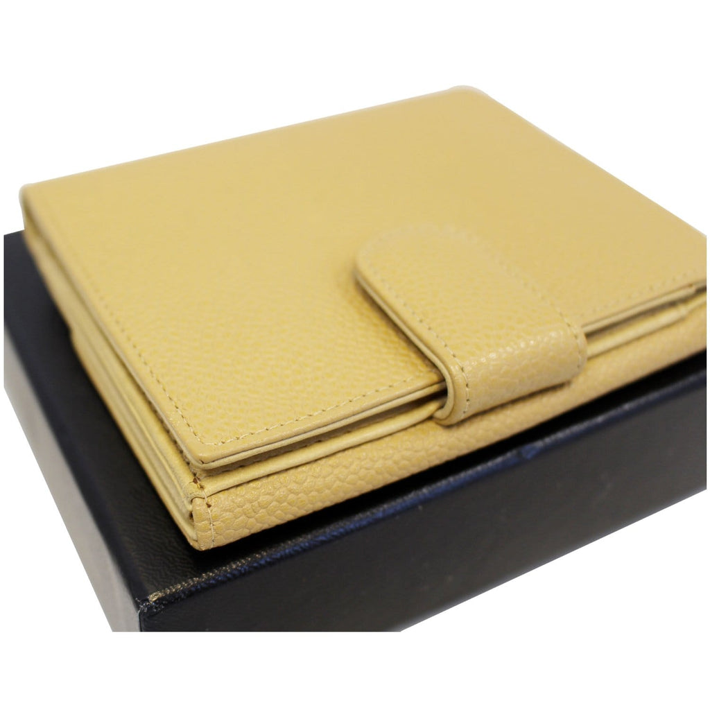 Chanel Caviar Leather Leather Bifold Wallet