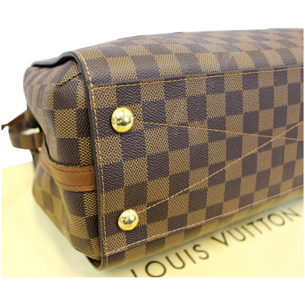 LOUIS VUITTON Greenwich Damier Ebene Shoulder Handbag