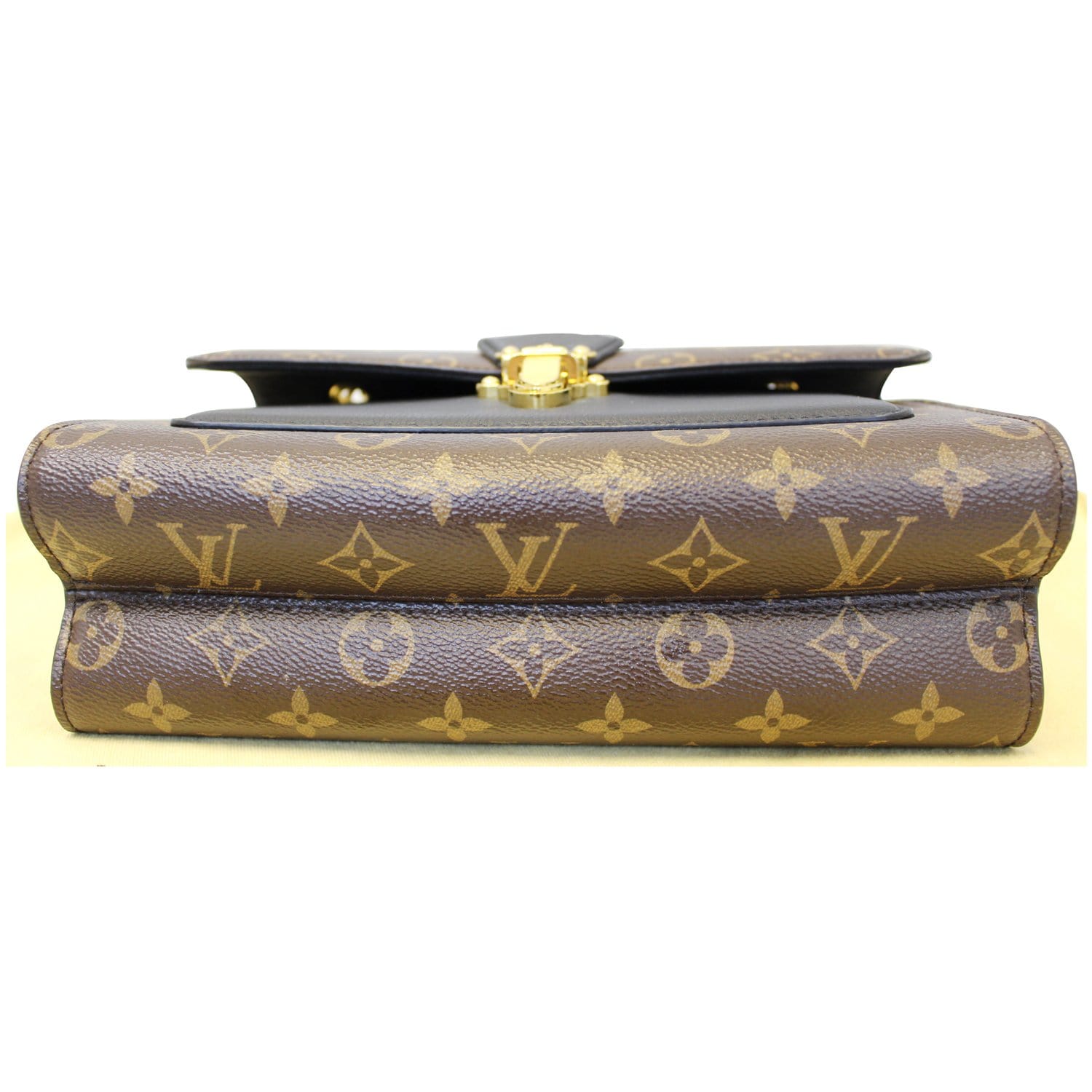 LOUIS VUITTON Victoire Monogram Canvas Shoulder Crossbody Bag Noir