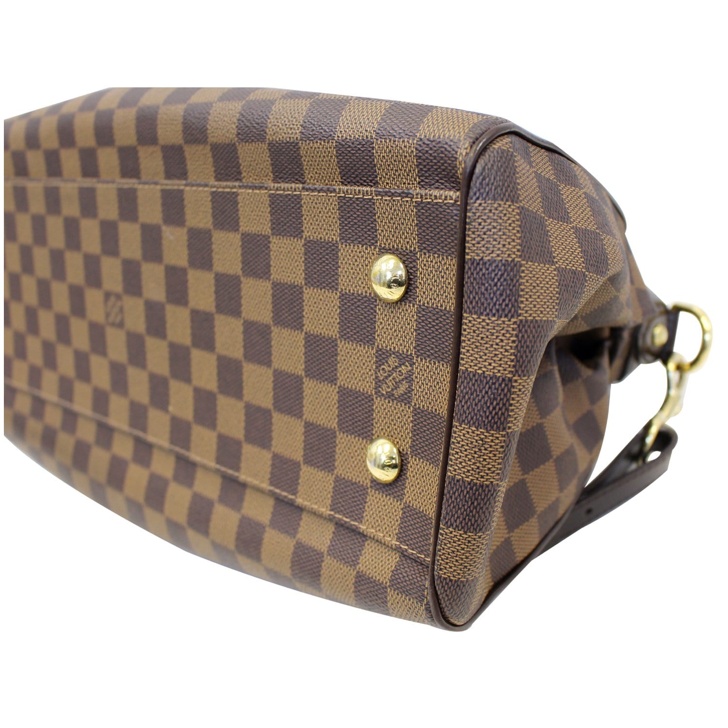 LOUIS VUITTON Trevi GM Damier Ebene 2way Shoulder Handbag