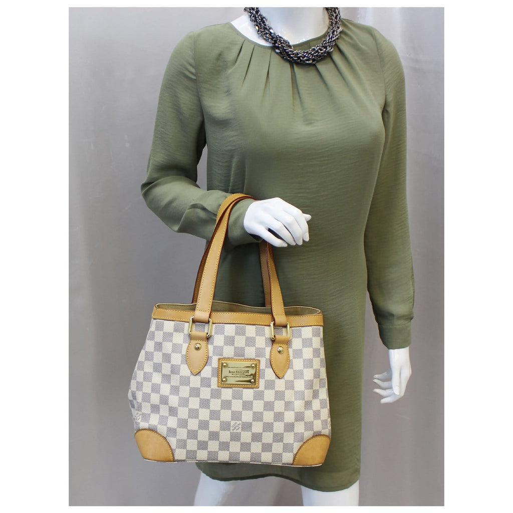 LOUIS VUITTON Hampstead PM Damier Azur Shoulder Bag