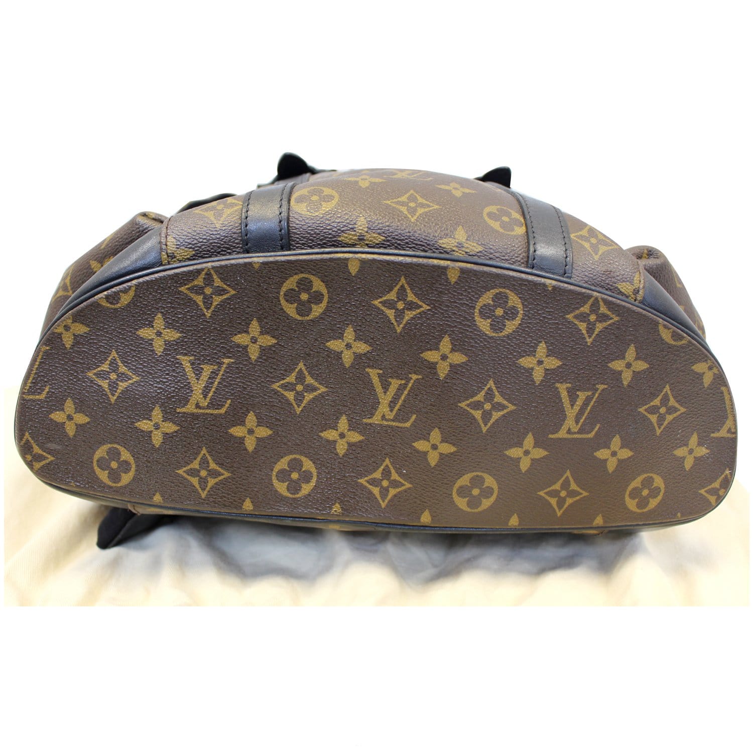 LOUIS VUITTON Christopher PM Monogram Macassar Canvas Backpack Bag