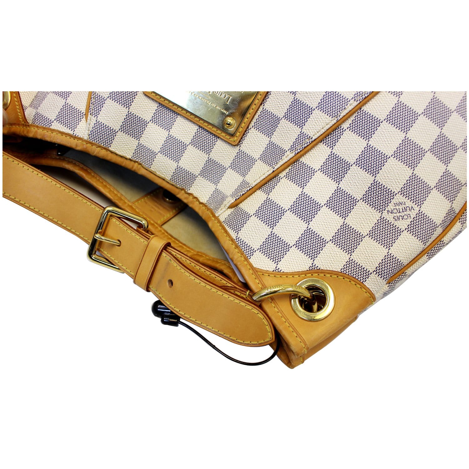 LOUIS VUITTON Galliera PM Damier Azur Shoulder Bag