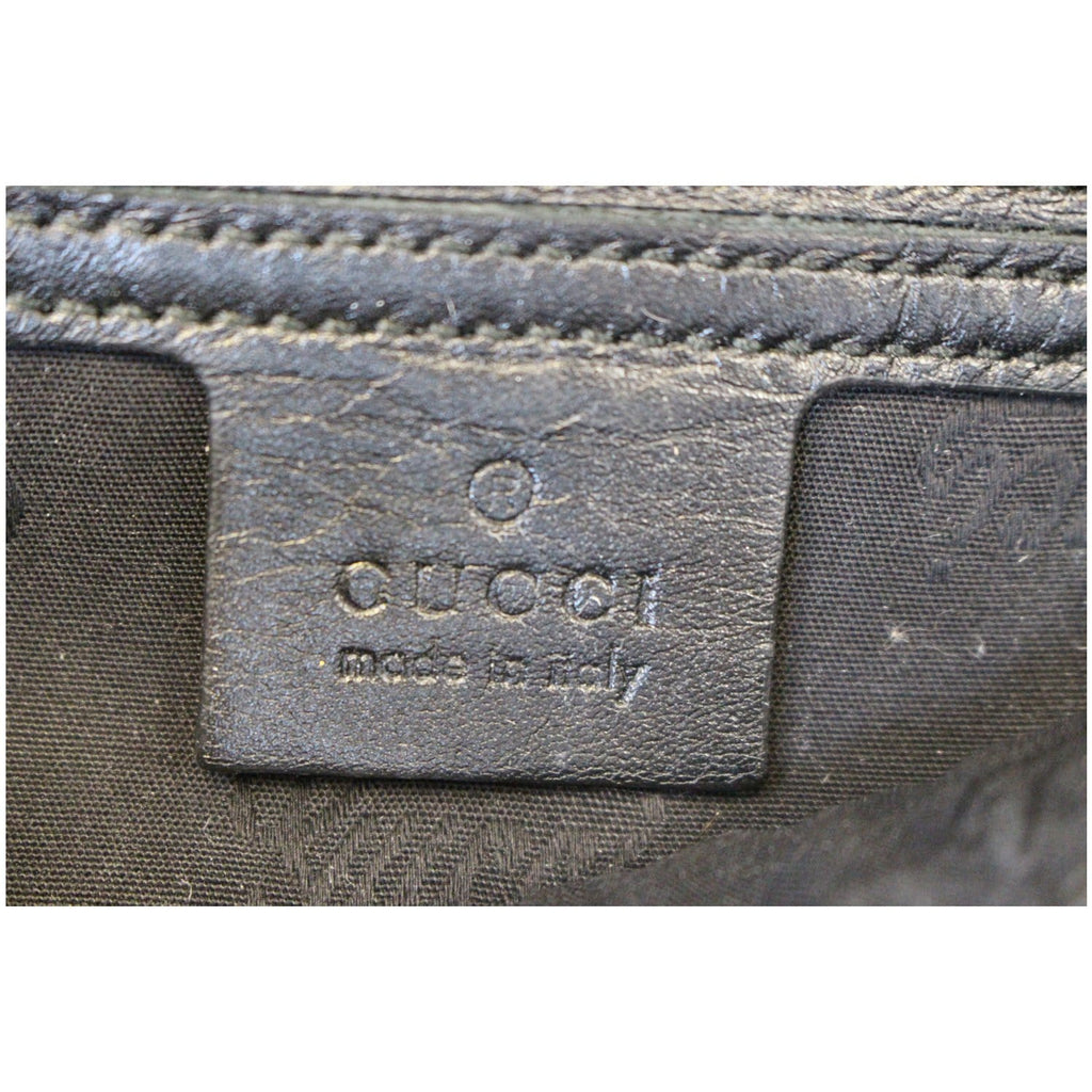 GUCCI Gucci Imprime Monogram Waist Bum Bag Black 233269