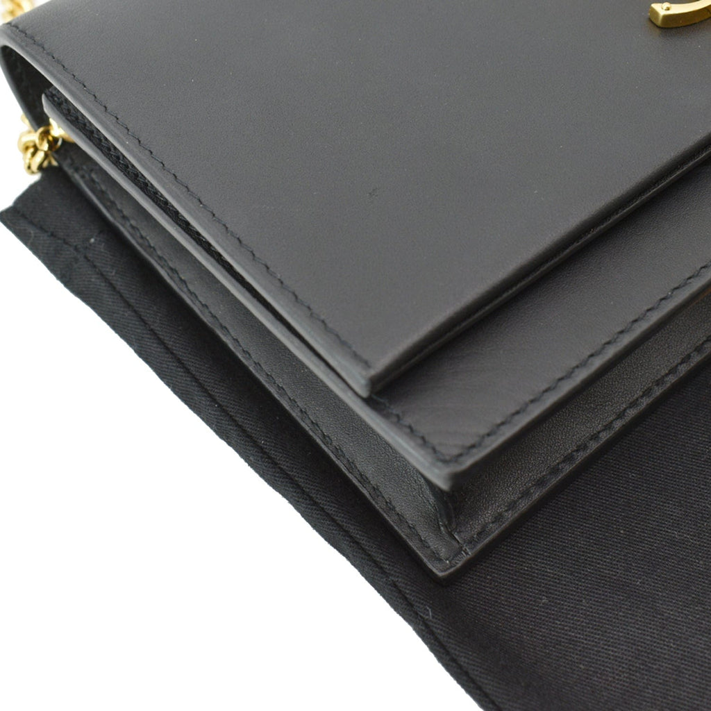 YVES SAINT LAURENT Kate Tassel Leather Crossbody Bag Black